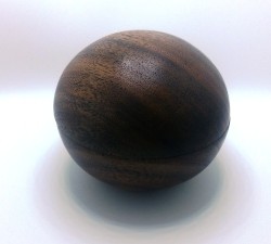 Spherical Lidded Container - Bocote